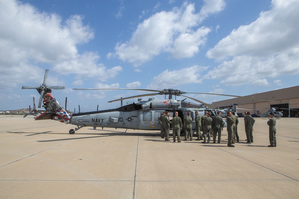 Marine Aircraft Wing 39, Helicopter Maritime Strike Wing, and Helicopter Sea Combat Wing Commodore Meet Up