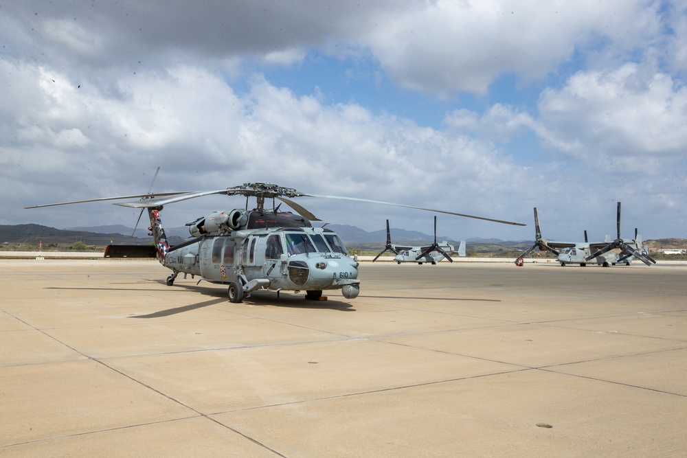 Marine Aircraft Wing 39, Helicopter Maritime Strike Wing, and Helicopter Sea Combat Wing Commodore Meet Up