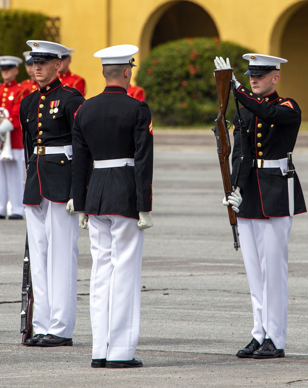 DVIDS Images MCRD San Diego Hosts A Battle Color Ceremony For 100th   1000w Q95 