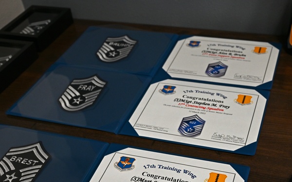 SMSgt selectees of the 17th TRW