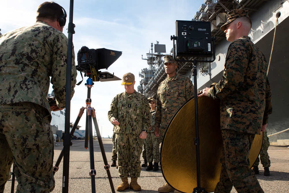 Navy-Marine Corps Relief Society Active Duty Fund Drive video production