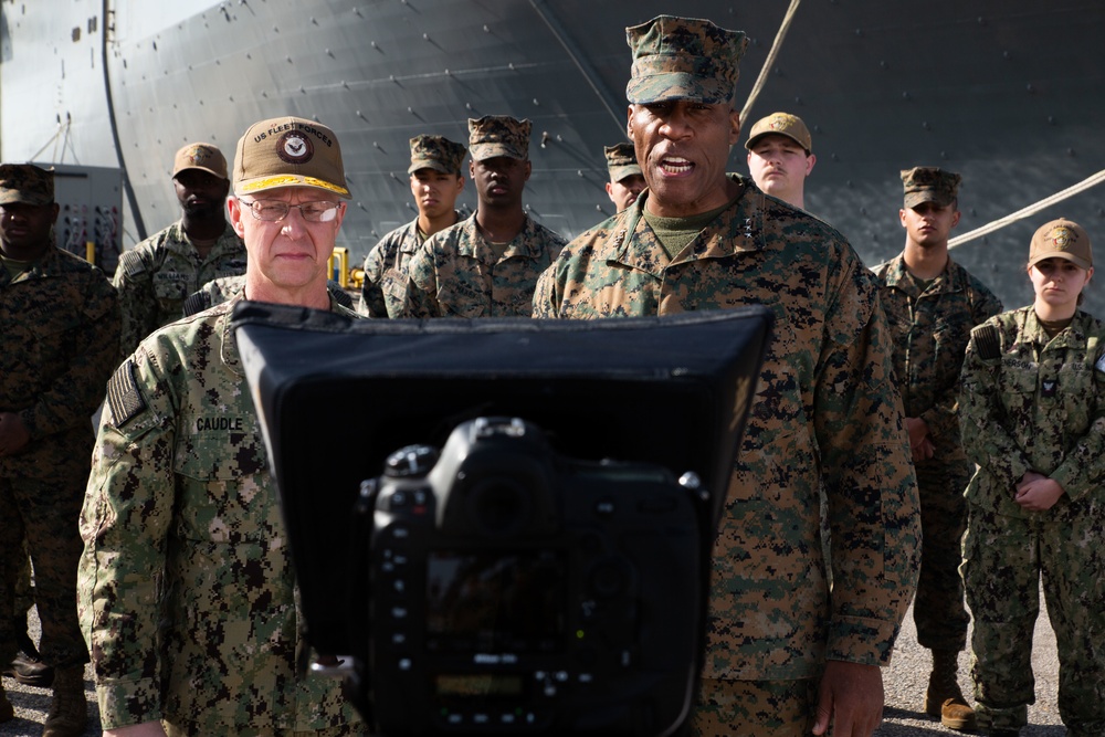 Navy-Marine Corps Relief Society Active Duty Fund Drive video production