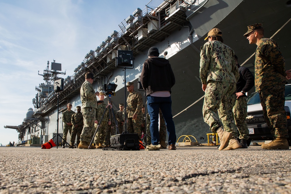Navy-Marine Corps Relief Society Active Duty Fund Drive video production
