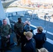 Lt. Gen. Langley and Sgt. Maj. Pritchard tour the USS Arlington (LSP 24)