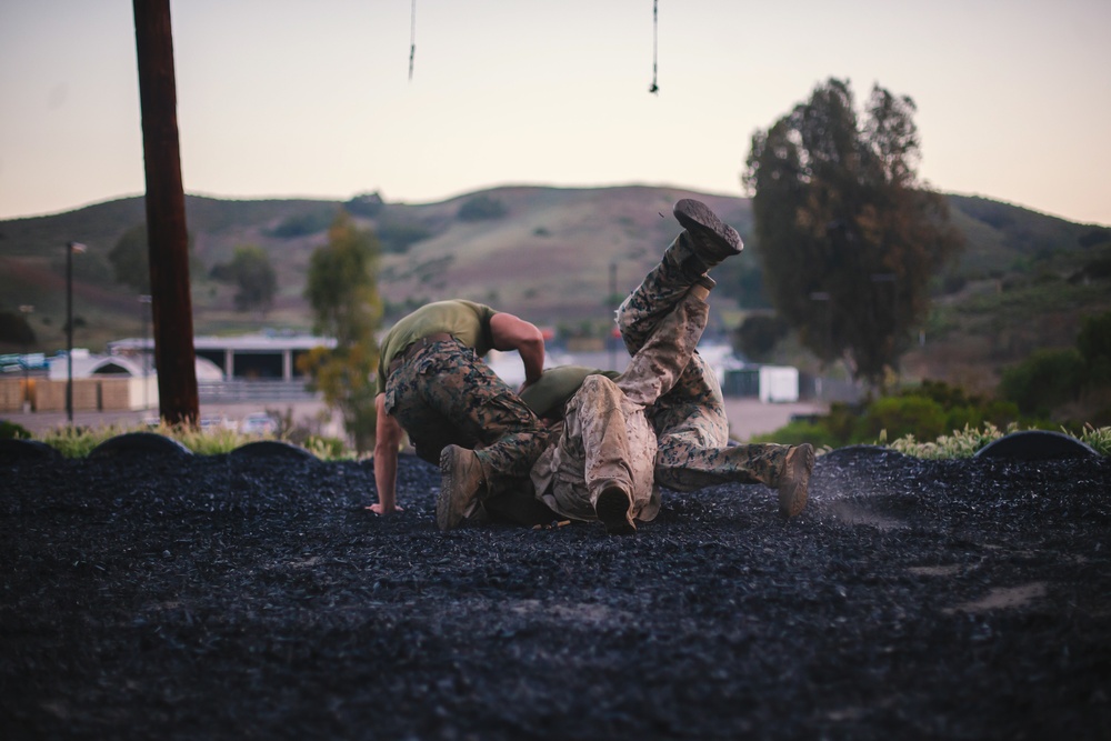 Marines finish MCMAP culminating event to earn green belt