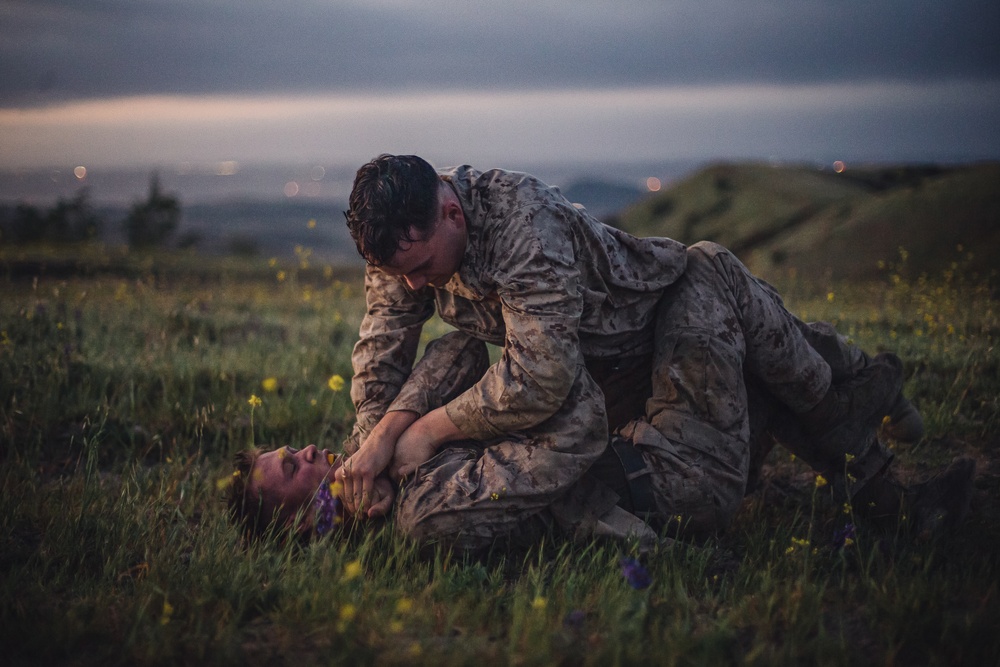 Marines finish MCMAP culminating event to earn green belt