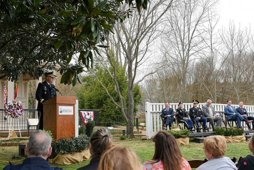Tenn. National Guard honors Andrew Jackson’s 255th birthday