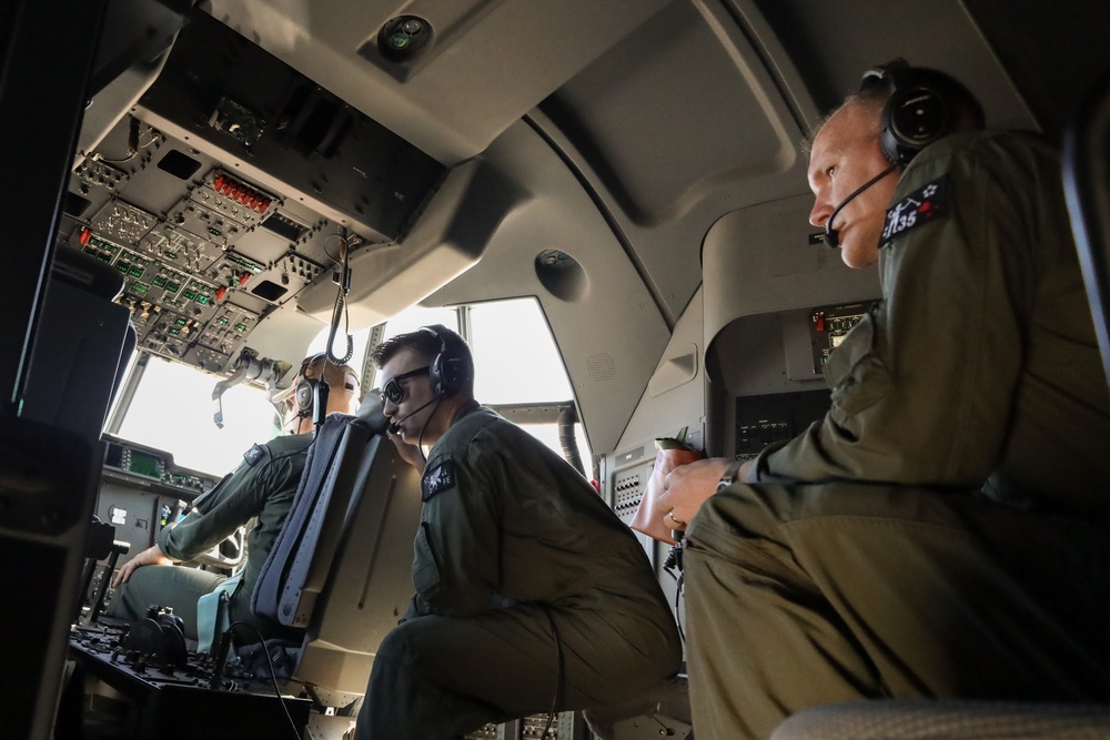 KC-130J Hercules Transports Marines To Hawaii