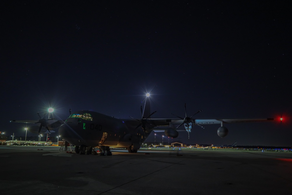 KC-130J Super Hercules Transports Marines to Hawaii
