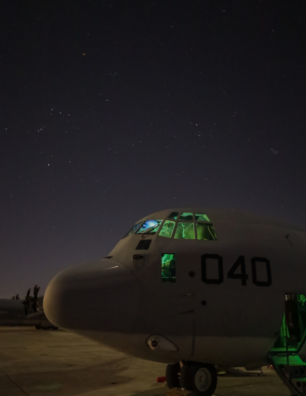 KC-130J Super Hercules Transports Marines to Hawaii