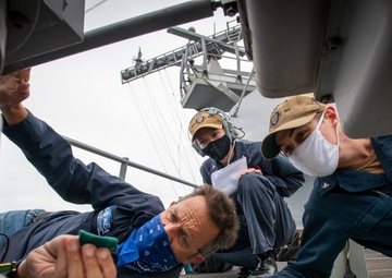NSWC PHD Employees Get Hands-On Experience with Naval Ships