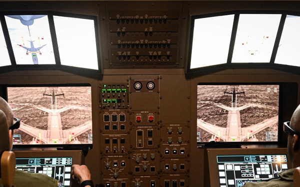 Creech AFB sensor operators experience KC-46 air refueling