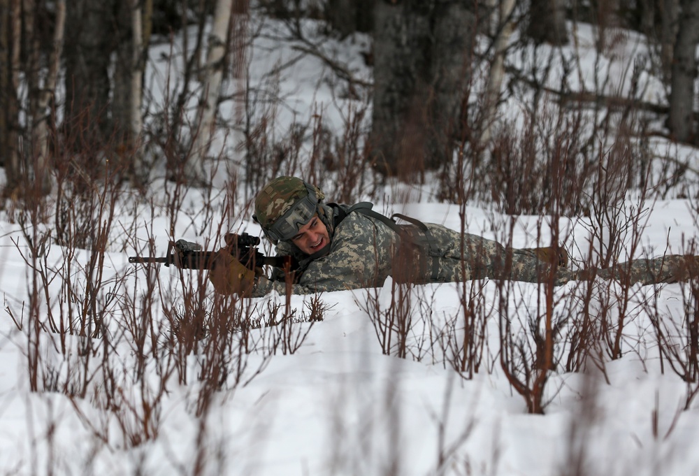 Alaska Army National Guard A-Co., 297th IN BN conducts STX at Alcantra armory