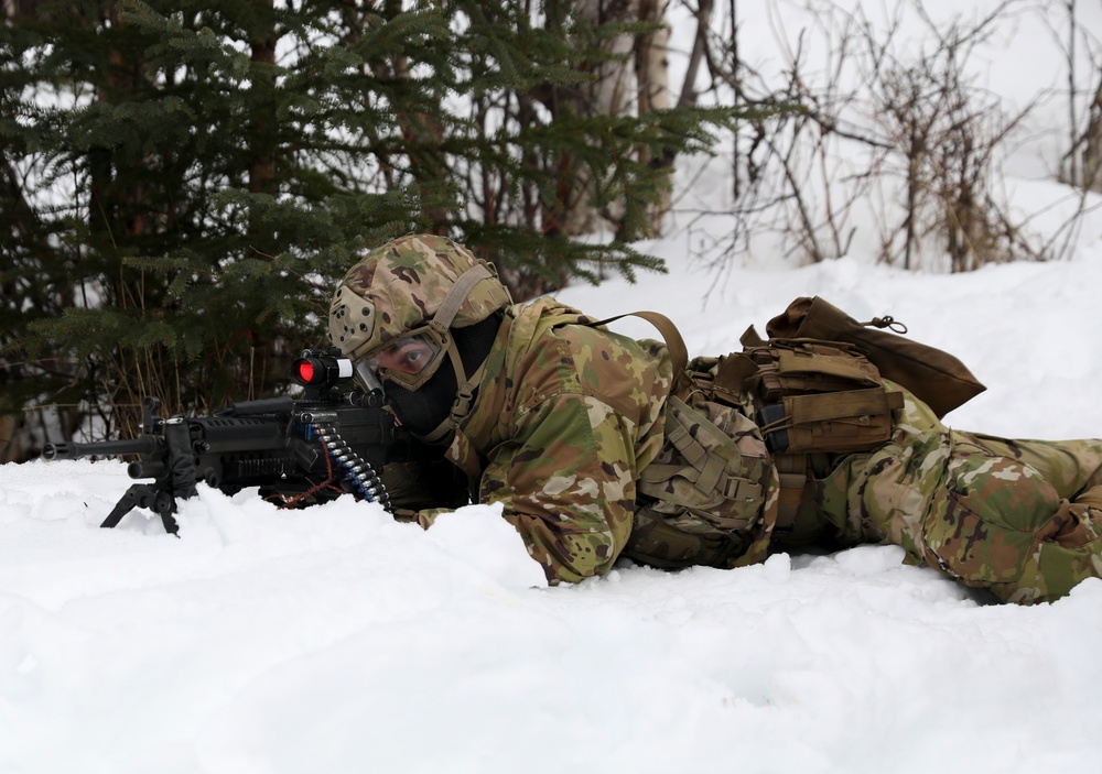 Alaska Army National Guard A-Co., 297th IN BN conducts STX at Alcantra armory