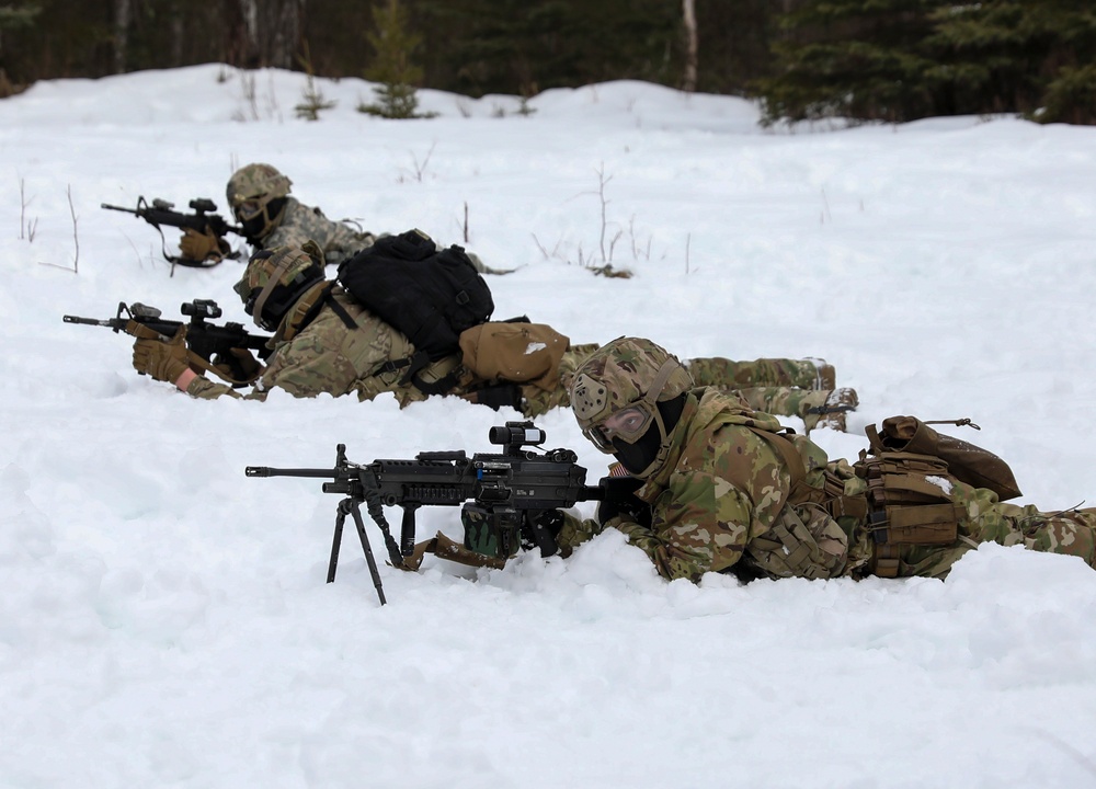 Alaska Army National Guard A-Co., 297th IN BN conducts STX at Alcantra armory