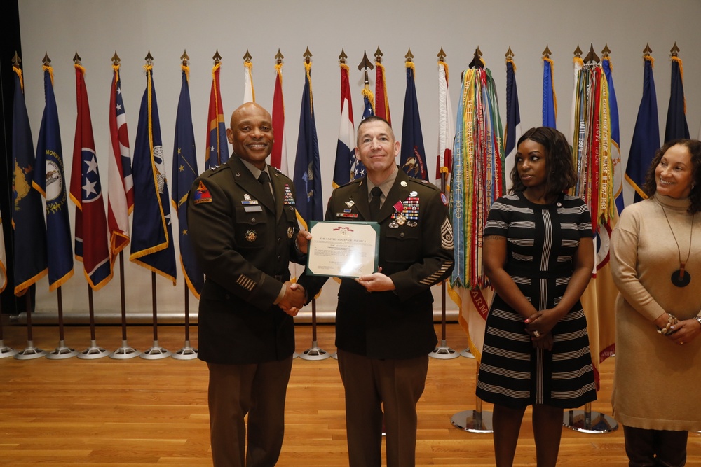 CSM Perry's Relinquishment of Responsibility Ceremony