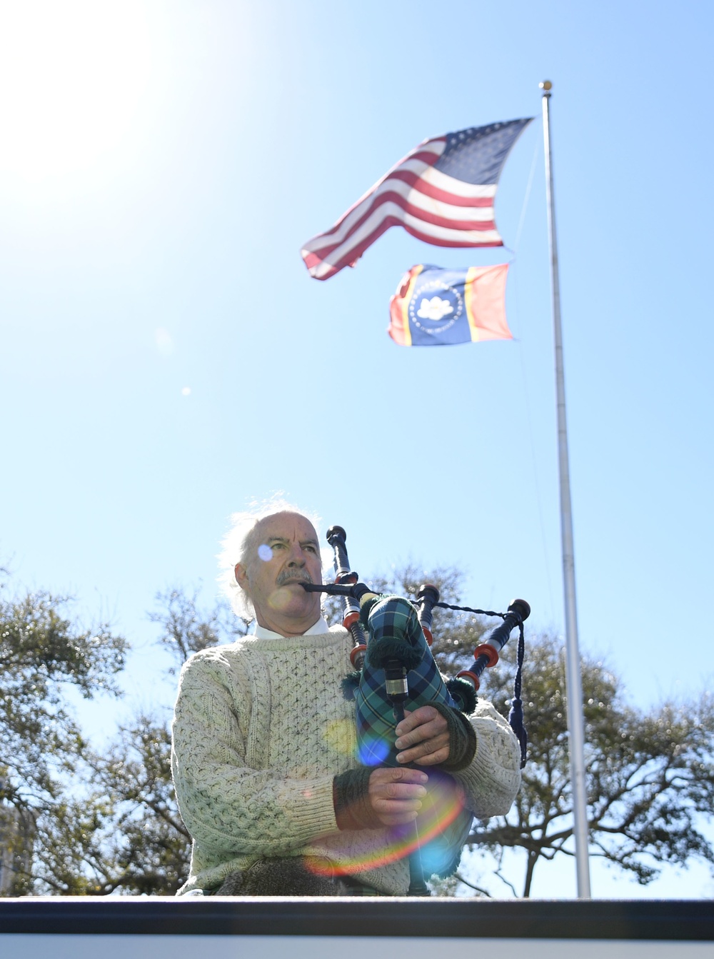Keesler Airmen participate in local parade