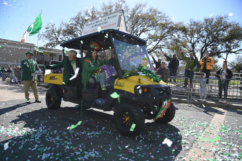 Keesler Airmen participate in local parade