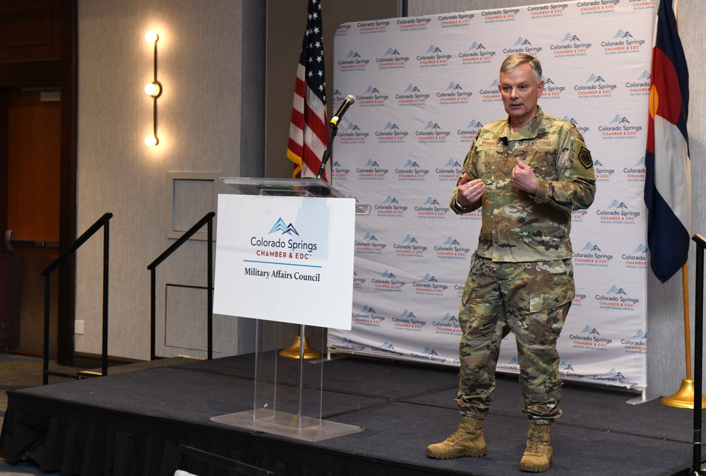 Gen. VanHerck Speaks at Colorado MAC Luncheon
