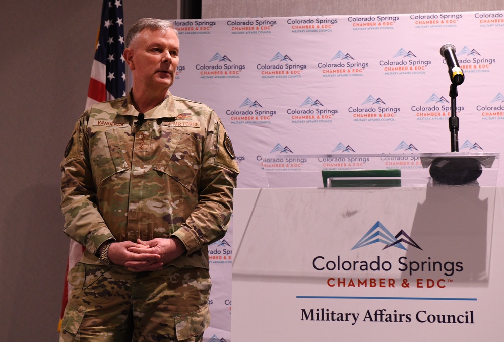 Gen. VanHerck speaks at Colorado MAC Event