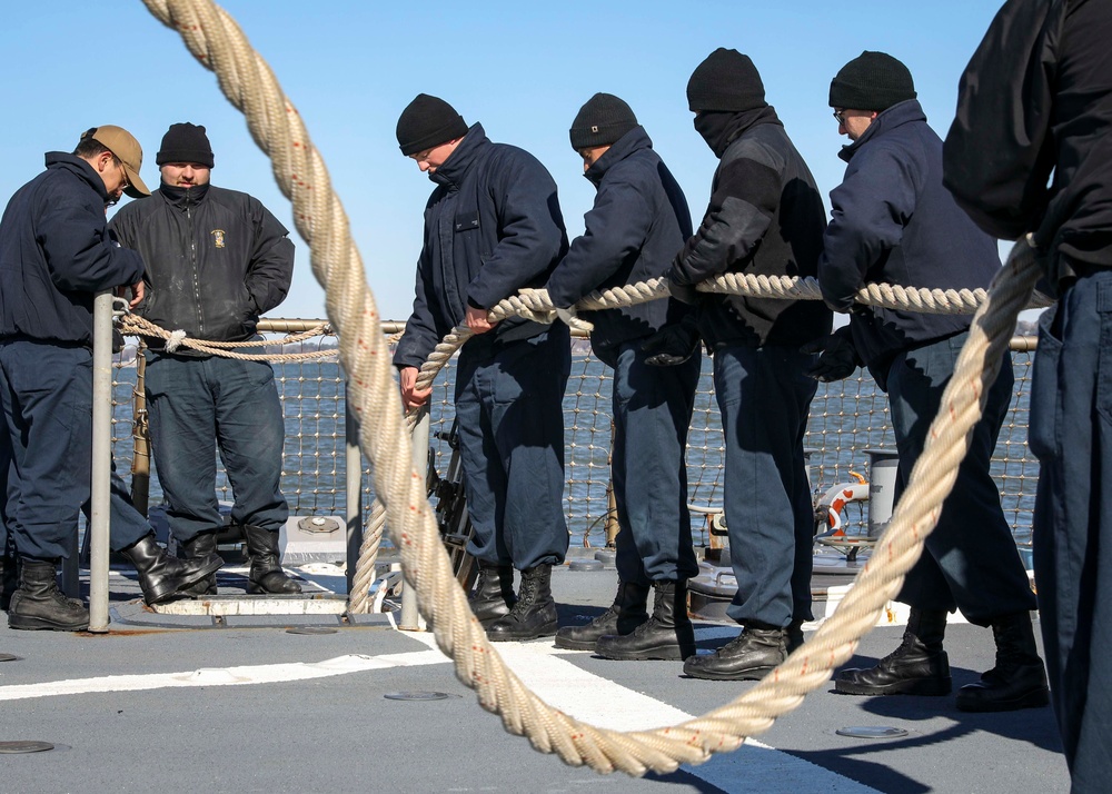 USS Porter (DDG 78) Departs Norfolk