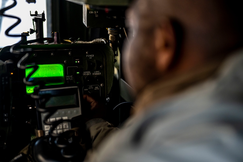 F-16s train with Avengers during AE22