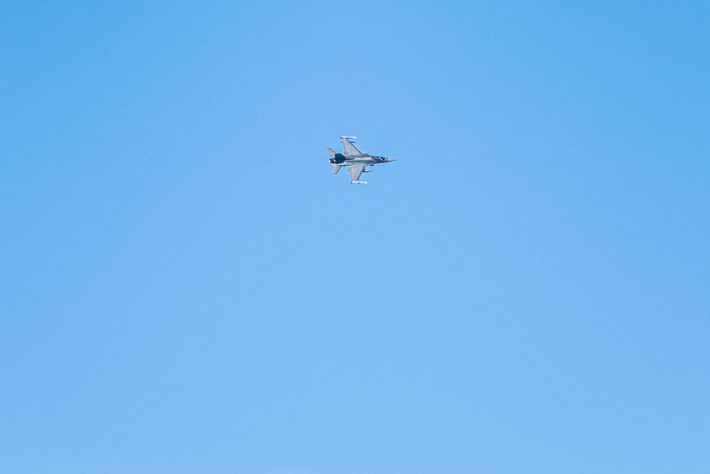 F-16s train with Avengers during AE22