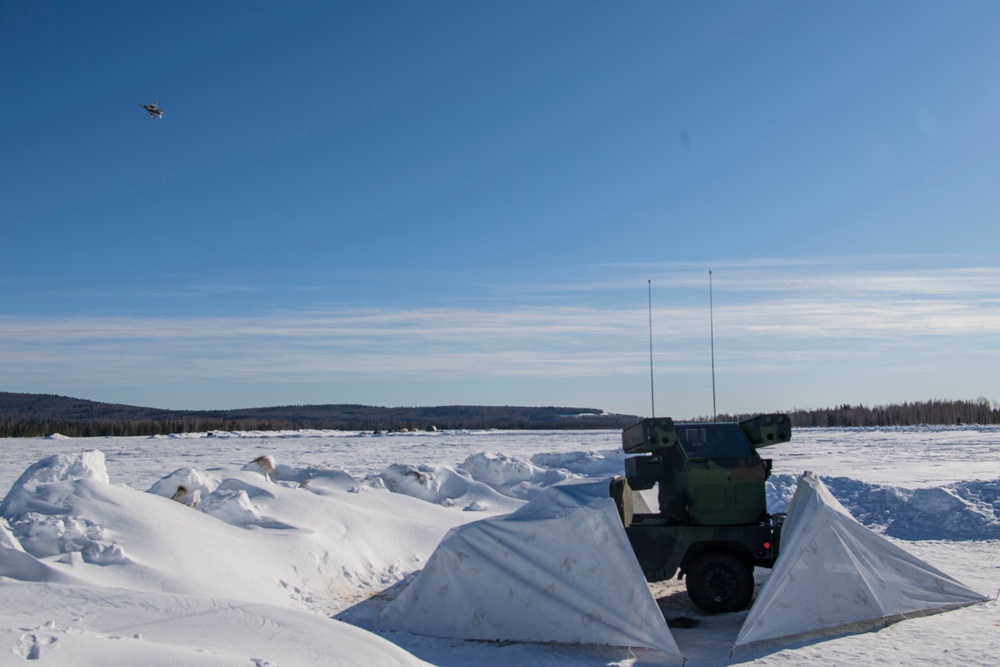F-16s train with Avengers during AE22