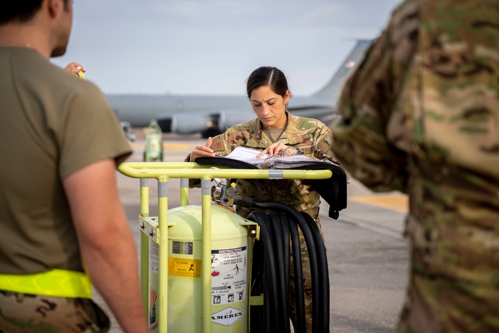 91st ARS keeps Fighting Falcons flying