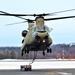 CH-47 aircrew, 89B ASC students conduct sling-load training at Fort McCoy