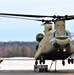 CH-47 aircrew, 89B ASC students conduct sling-load training at Fort McCoy