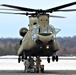 CH-47 aircrew, 89B ASC students conduct sling-load training at Fort McCoy