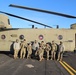 CH-47 aircrew, 89B ASC students conduct sling-load training at Fort McCoy