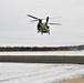 CH-47 aircrew, 89B ASC students conduct sling-load training at Fort McCoy
