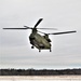 CH-47 aircrew, 89B ASC students conduct sling-load training at Fort McCoy