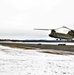 CH-47 aircrew, 89B ASC students conduct sling-load training at Fort McCoy
