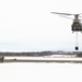 CH-47 aircrew, 89B ASC students conduct sling-load training at Fort McCoy