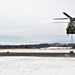 CH-47 aircrew, 89B ASC students conduct sling-load training at Fort McCoy