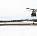 CH-47 aircrew, 89B ASC students conduct sling-load training at Fort McCoy