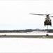 CH-47 aircrew, 89B ASC students conduct sling-load training at Fort McCoy