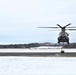 CH-47 aircrew, 89B ASC students conduct sling-load training at Fort McCoy