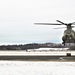 CH-47 aircrew, 89B ASC students conduct sling-load training at Fort McCoy