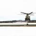 CH-47 aircrew, 89B ASC students conduct sling-load training at Fort McCoy
