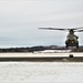 CH-47 aircrew, 89B ASC students conduct sling-load training at Fort McCoy