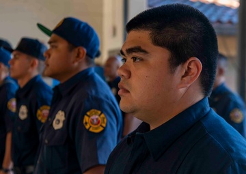 Firefighters Recognized During Ceremony