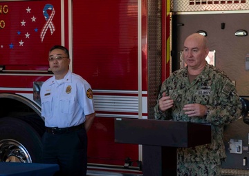 Firefighters Recognized During Ceremony