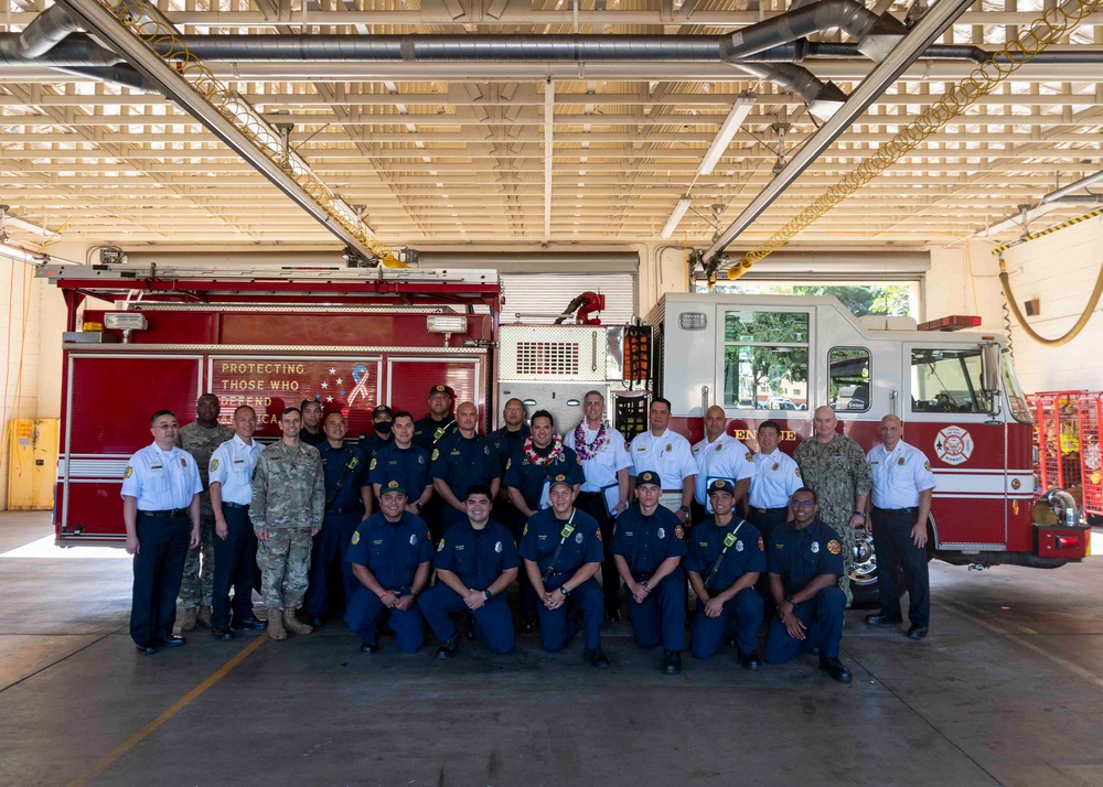 Firefighters Recognized During Ceremony