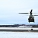CH-47 aircrew, 89B ASC students conduct sling-load training at Fort McCoy