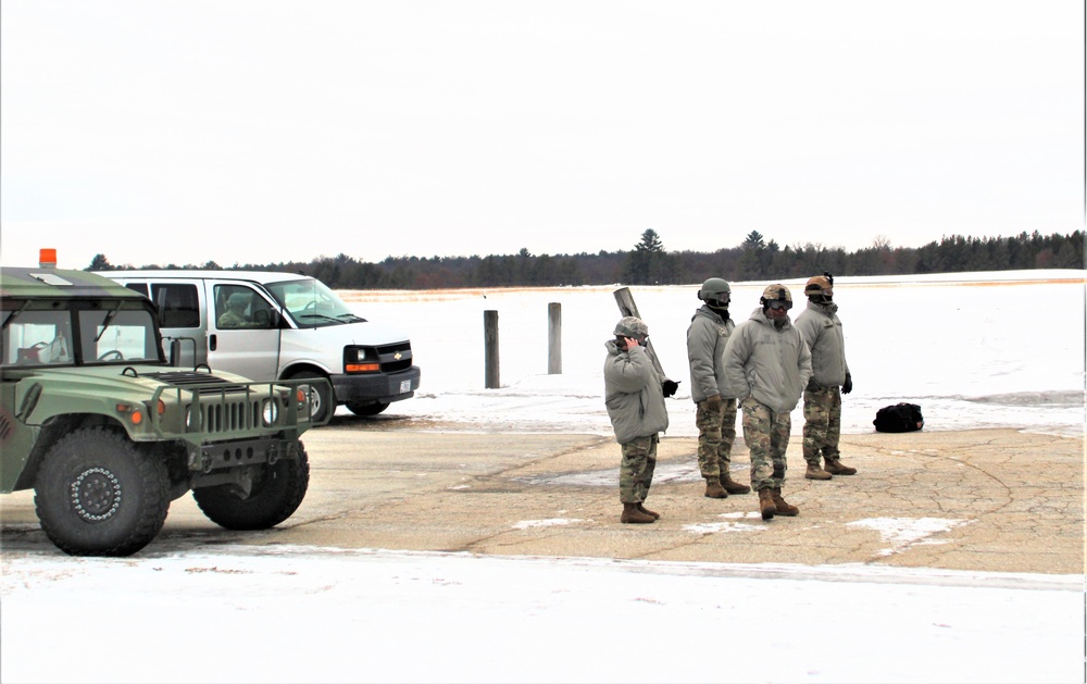 CH-47 aircrew, 89B ASC students conduct sling-load training at Fort McCoy