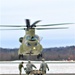 CH-47 aircrew, 89B ASC students conduct sling-load training at Fort McCoy